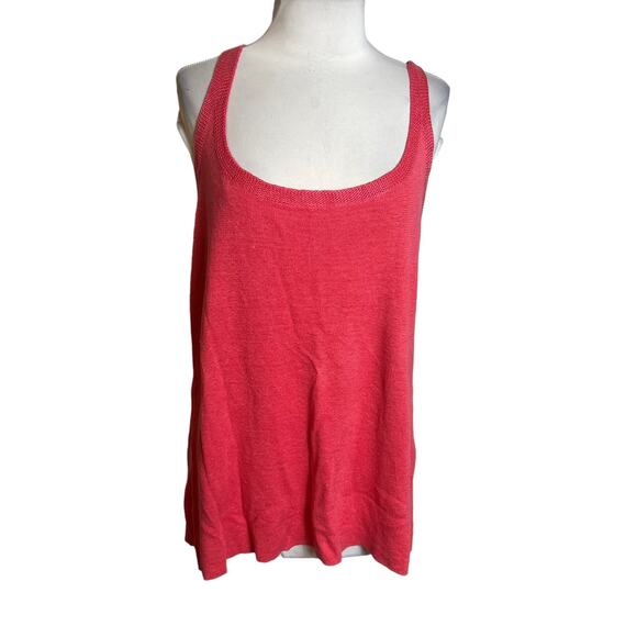 NWT Eileen Fisher refined Hemp scoop neck shell tank top Sz 2X - Picture 1 of 6